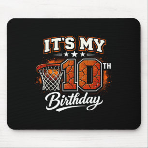 10. Geburtstag Basball-Thema 10 Jahre alt Geburtst Mousepad