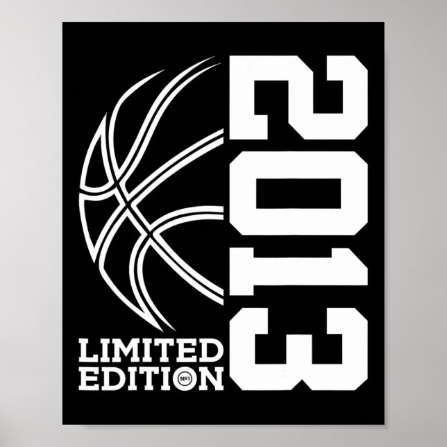 10. Geburtstag Basketball Limited Edition 2013 2 Poster (Vorne)