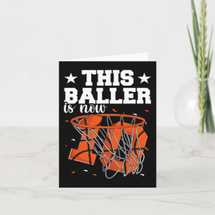 10. Geburtstag Basketballjungen Karte