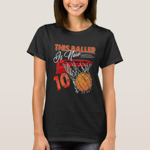 10. Geburtstag Bysketbyll Spaß 10 Jahre alte Kinde T-Shirt
