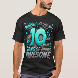 10. Geburtstag Comic-Stil Toll seit 2013 10 Jahre T-Shirt