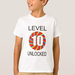 10. Geburtstag Computer Gamer T-Shirt