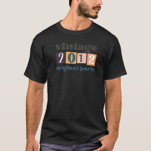 10. Geburtstag Cool Graphic T-Shirts 2012 Vintag O