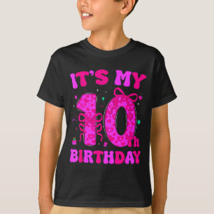 10. Geburtstag coquette Bogen 10. Geburtstag Mädch T-Shirt