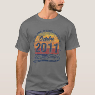 10. Geburtstag der Exzellenz Oktober 2011 Girl Boy T-Shirt