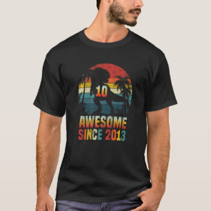 10. Geburtstag Dinosaurier 10 Jahre Phantastisch s T-Shirt