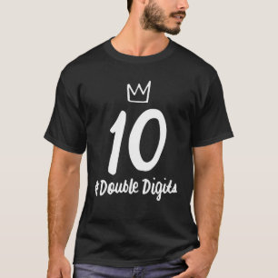 10. Geburtstag Doppelziffern 10 Mädchen 10 Jahre T-Shirt