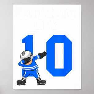 10. Geburtstag - Eishockey 10 Jahre Poster