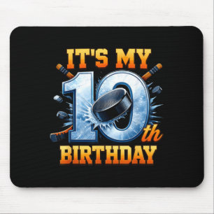 10. Geburtstag Eishockey Junge 10 Jahre alt Hockey Mousepad