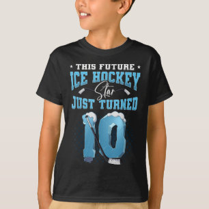 10. Geburtstag Eishockey T-Shirt