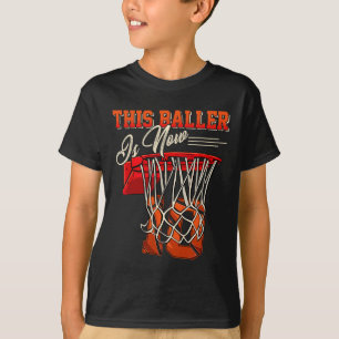 10. Geburtstag für Boy Basketball 10 Jahre altes K T-Shirt