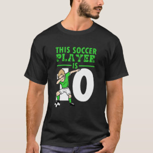 10. Geburtstag Fußball 10-jähriges Fußball-Fußball T-Shirt