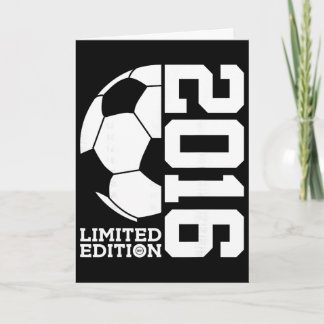 10. Geburtstag Fußball Limited Edition 2016 _1  Karte