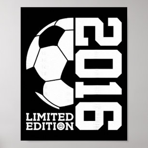 10. Geburtstag Fußball Limited Edition 2016 _1 Poster
