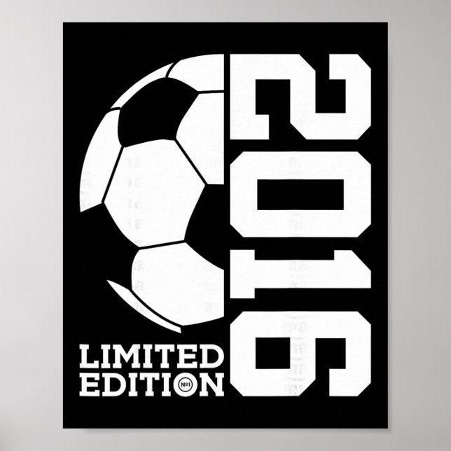 10. Geburtstag Fußball Limited Edition 2016 _1  Poster (Vorne)