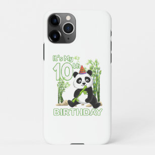 10. Geburtstag Geschenke 10 Jahre altes Party Tier iPhone 11Pro Hülle