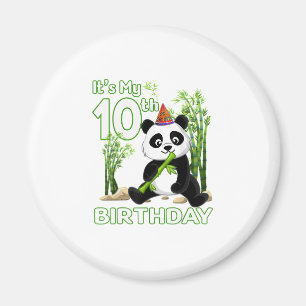 10. Geburtstag Geschenke 10 Jahre altes Party Tier Magnet