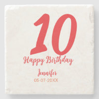 10. Geburtstag Hinzufügen Name Datum Jahr rote Vor
