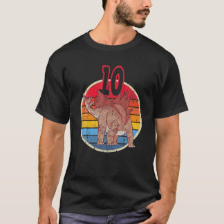 10. Geburtstag I Stegosaurus Stenops I Familienmat T-Shirt