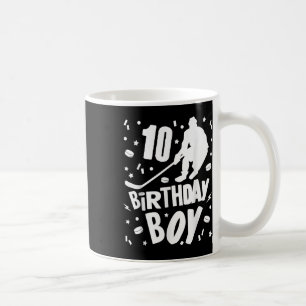 10. Geburtstag Junge Eishockey Kinder 10 Jahre alt Kaffeetasse