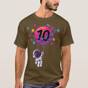 10. Geburtstag Junge Geschenk Astronaut 10 Jahre a T-Shirt