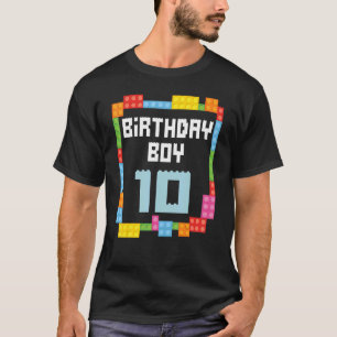 10. Geburtstag Junge Meisterbauer 10 Jahre alt Blo T-Shirt