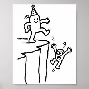 10. Geburtstag Jungen Mädchen 10 Jahre Zehn 10J al Poster