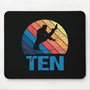 10. Geburtstag Karate Fighter 10 Jahre alter Girls Mousepad