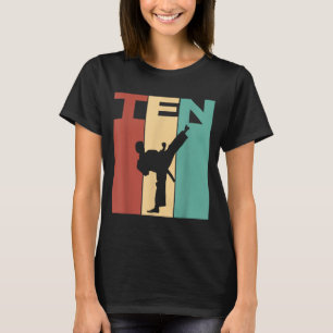 10. Geburtstag Karate Taekwondo Thema 10 Jahre alt T-Shirt