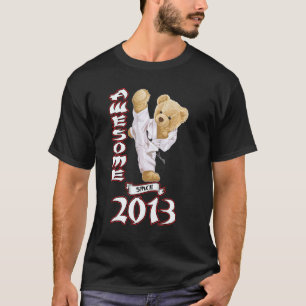 10. Geburtstag Kinder 2013 Teddy Bär Tolles Karate T-Shirt
