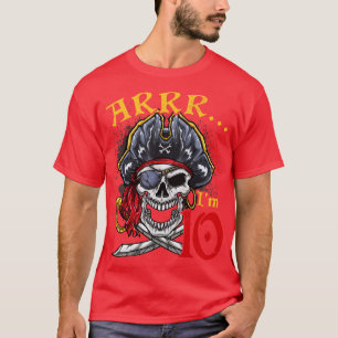 10. Geburtstag Pirate Ten T-Shirt