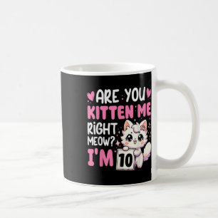10. Geburtstag Shirt für 10-Jährige 10-Jährige Kaffeetasse