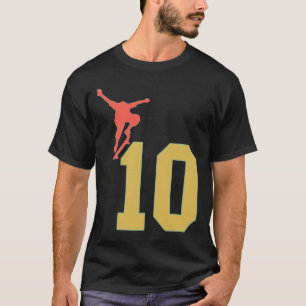 10. Geburtstag Skateboard Liebhaber Skater 10 Jahr T-Shirt