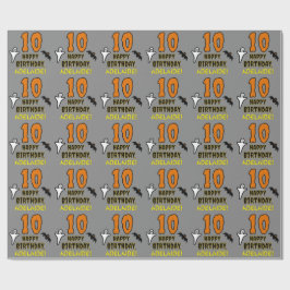 10. Geburtstag: Spooky Halloween Thema, Individuel Geschenkpapier