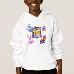 10. Geburtstags-Logo Hoodie