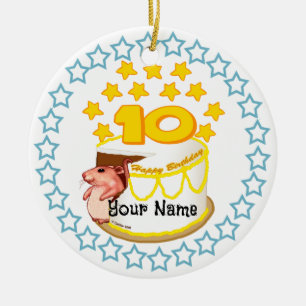 10. Geburtstagsfeier Maus Geburtstag Ornamente