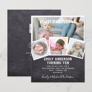 10. Geburtstagsfoto Collage laden Boy Girl Mixed e