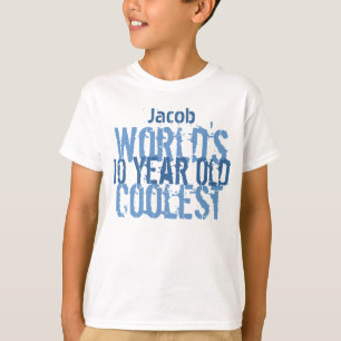 10. Geburtstagsgeschenk der Coolststen 10-Jährige T-Shirt