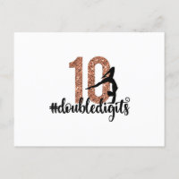 10. Geburtstagsgeschenk Doppel Digits Girls Gymnas