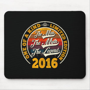 10. Geburtstagsgeschenk Mann Mythos Legende 2016 1 Mousepad