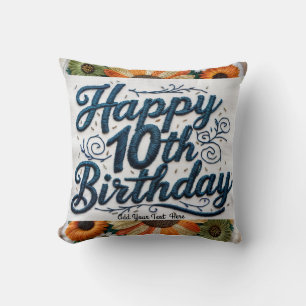 10. Geburtstagsgeschenke _ 10-stellige Drehkissen Kissen
