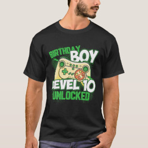 10. Geburtstagskinder 10 Jahre alt Stufe 10 Unloc T-Shirt