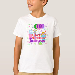 10. GeburtstagSleepover T-Shirt