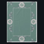 10. Geburtstagstablette Tischdecke<br><div class="desc">Sie suchen das richtige 10.,  11.,  20.,  25. oder 70. Hochzeitsplatz? Dann vielleicht eine schöne,  Regal Grau,  verzierte Wiederholung und Edelstein Grafik wird nur die Sache,  um ihnen BEIDE!</div>