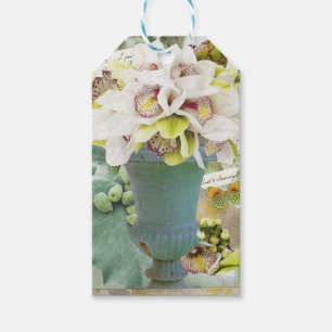 10 Geschenkartikel mit Orchideen Geschenkanhänger