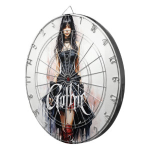 #10 Gothic Spaß Dartscheibe