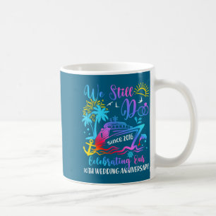 10. Hochzeitstag feiern 10 Jahre verheiratet Kreuz Kaffeetasse