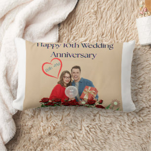 10. Hochzeitstag Lendenkissen
