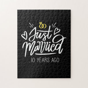 10. Hochzeitstag Puzzle