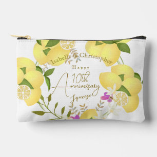 10. Hochzeitstag Sommer-Limonaden-Press Zubehörtasche